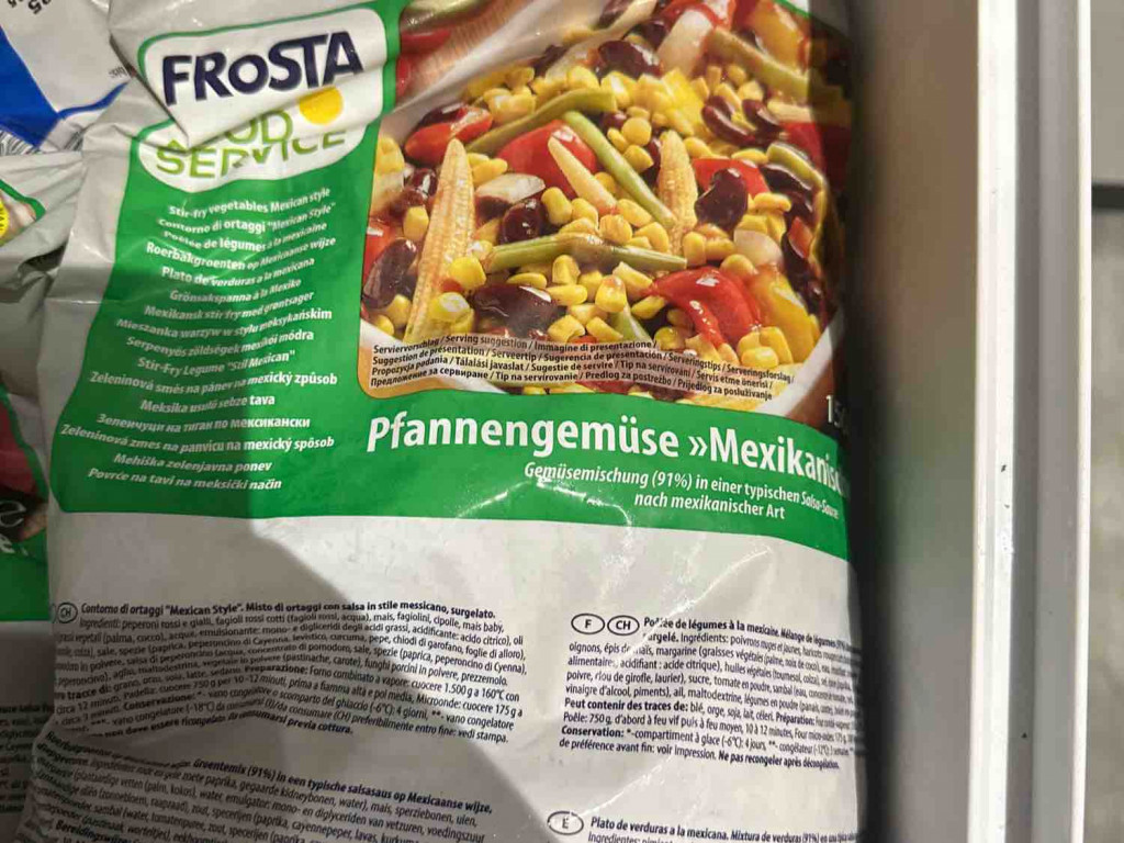 Frosta Pfannen Gemüse mexikanischer Art von ljocha288 | Hochgeladen von: ljocha288