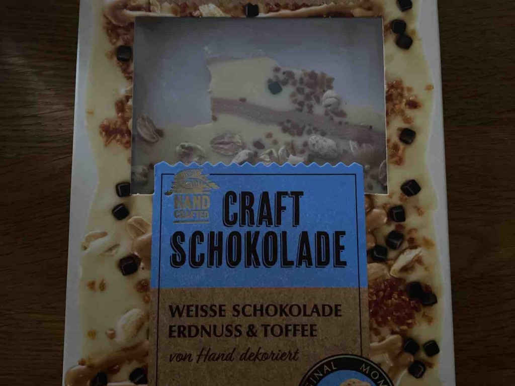 Craft Schokolade, Weiße Schokolade Erdnuss & Toffee von Patr | Hochgeladen von: PatrickGrewe