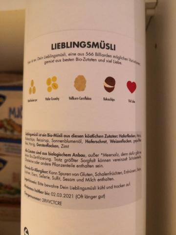 My Müsli Lieblingsmüsli von Celestine | Hochgeladen von: Celestine