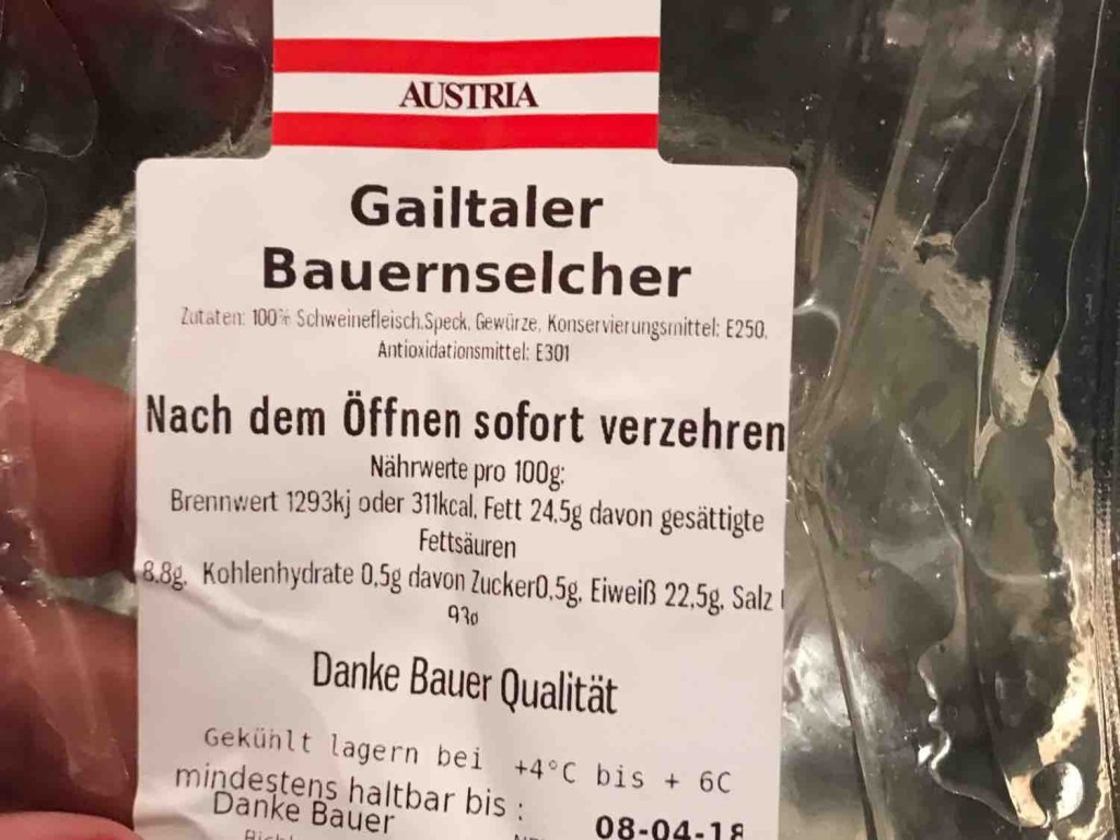 Gailtaler Bauernselcher, Danke Bauer - regional von IrisKlagenfu | Hochgeladen von: IrisKlagenfurt