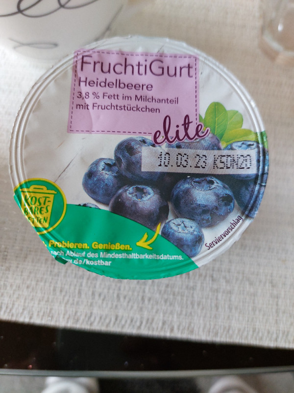 .FruchtiGurt Heidelbeere, 3.8% Fett im Milchanteil von rb2964501 | Hochgeladen von: rb2964501