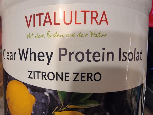 Clear Whey Protein Isolat Zitrone Zero von cph85 | Hochgeladen von: cph85