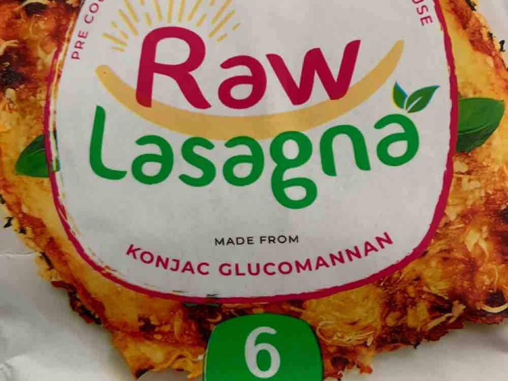 Raw Lasagna, Konjac Glucomannan von Schneee | Hochgeladen von: Schneee