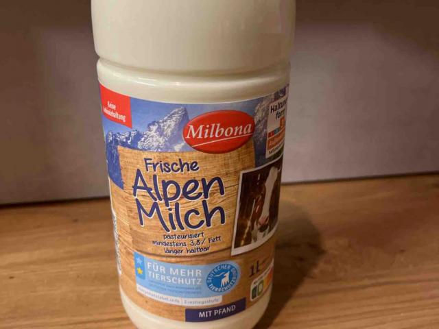 Frische Alpenmilch Milbona, 3,8% von Lotticharlotti | Hochgeladen von: Lotticharlotti