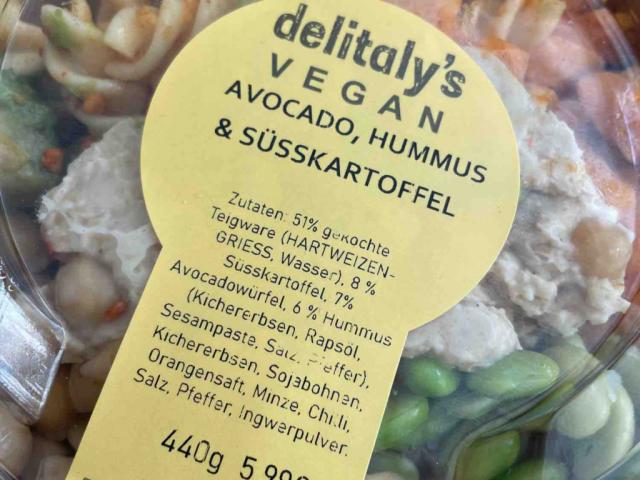 delitaly‘s vegan Avocado, Hummus, Süßkartoffel von EmilyMa | Hochgeladen von: EmilyMa