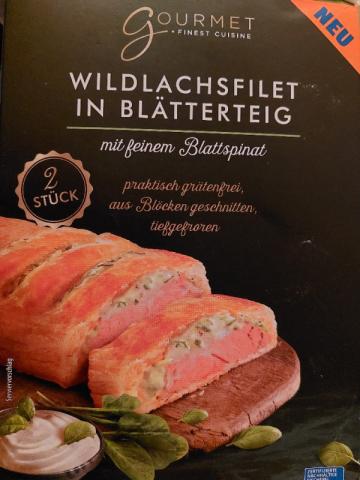 Wildlachsfilet in Blätterteig, mit feinem Blattspinat von Corinn | Hochgeladen von: Corinna Sch