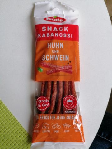 SNACK KABANOSSI, HUHN UND SCHWEIN von MrsSamutei | Hochgeladen von: MrsSamutei