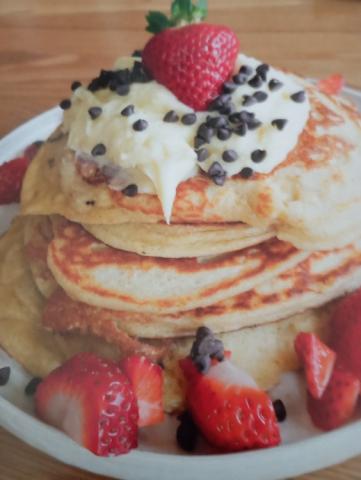 protein cheesecake  pancakes by Indiana 55 | Uploaded by: Indiana 55