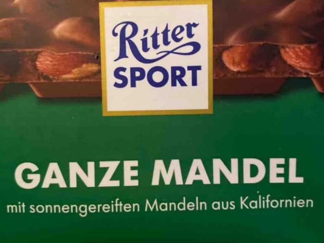 Ritter Sport ganze Mandel by rgr | Uploaded by: rgr