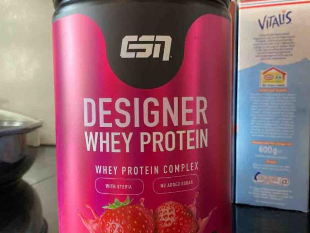 Designer Whey Protein, Strawberry Cream von luisajanssen | Hochgeladen von: luisajanssen