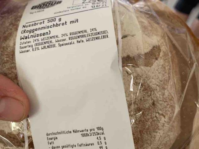 Nussbrot, mit Wahlnüssen von nicosch91 | Hochgeladen von: nicosch91