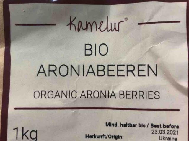 Bio Aroniabeeren von AndreasSaga | Hochgeladen von: AndreasSaga