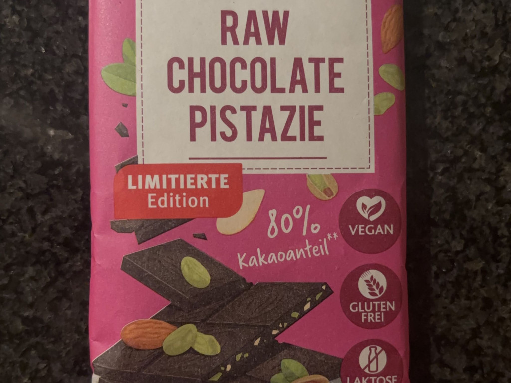 Raw chocolate Pistazie, 80 % Kakaoanteil von ninaaaluni | Hochgeladen von: ninaaaluni