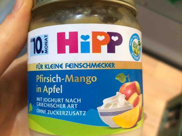 Pfirsich-Mango in Apfel, mit griechischem Joghurt von alexandra. | Hochgeladen von: alexandra.habermeier
