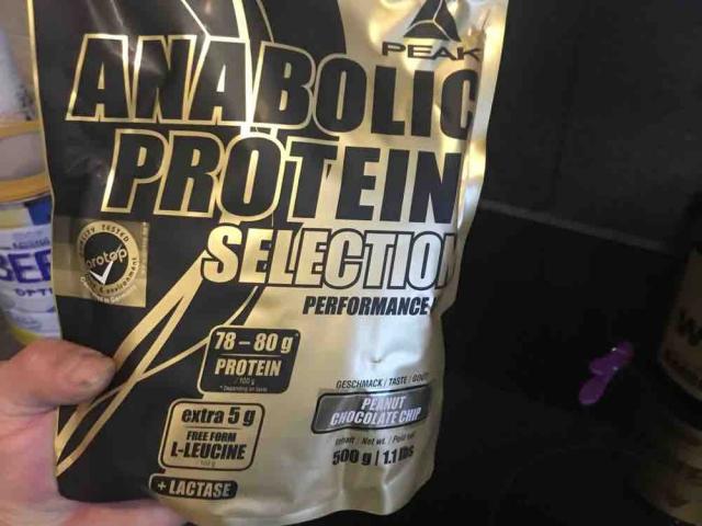 Anabolic Protein Selection (peanut CHOCOLATE Chip) von greeneyes | Hochgeladen von: greeneyes1984160