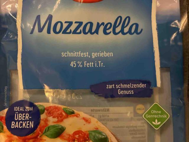 Mozzarella, schnittfest, gerieben, 45% i.Tr. von Felix8 | Hochgeladen von: Felix8