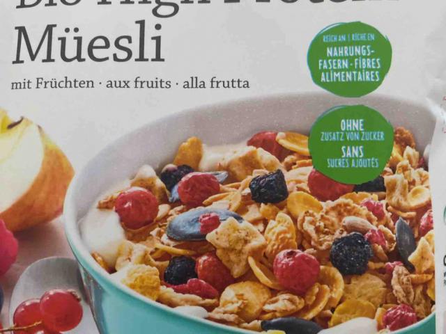 Bio High Protein Müesli, mit Früchten von Milu74 | Hochgeladen von: Milu74