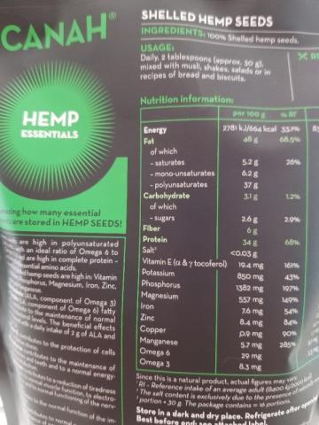 Shelled Hemp Seeds von ende | Hochgeladen von: ende