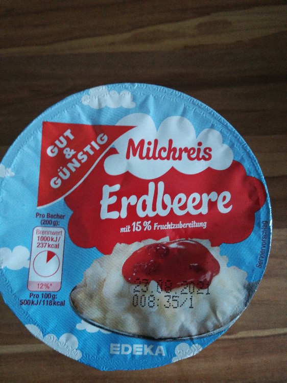 Milchreis, Erdbeere von sabglo | Hochgeladen von: sabglo