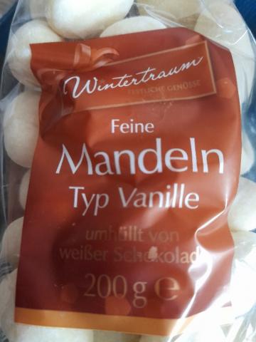 Feine Mandeln umhüllt von weißer Schokolade, Typ Vanille von Rub | Hochgeladen von: Rubensbaer