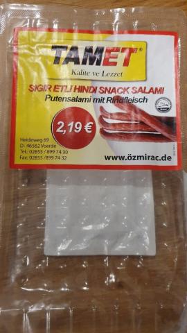 Hindi Snack Salam, Putensalami mit Rindfleisch von cdo123456 | Hochgeladen von: cdo123456