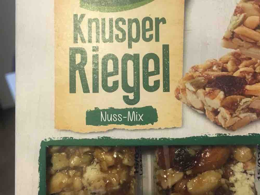Knusper Riegel, Nuss-Mix von cosmicpink | Hochgeladen von: cosmicpink