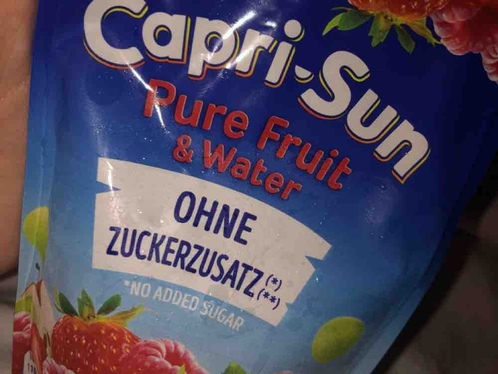 Capri-Sun pure fruit & water von Hannahcharly | Hochgeladen von: Hannahcharly