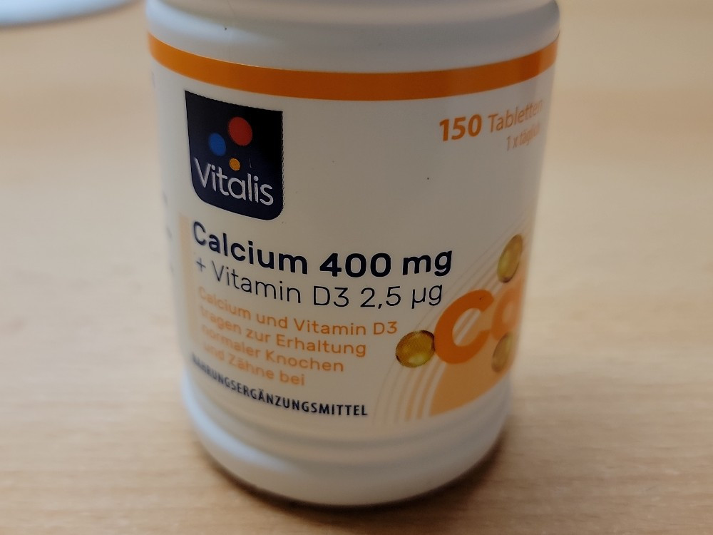 Calcium 400mg + Vitamin D3 2,5 von Pumpkollege | Hochgeladen von: Pumpkollege