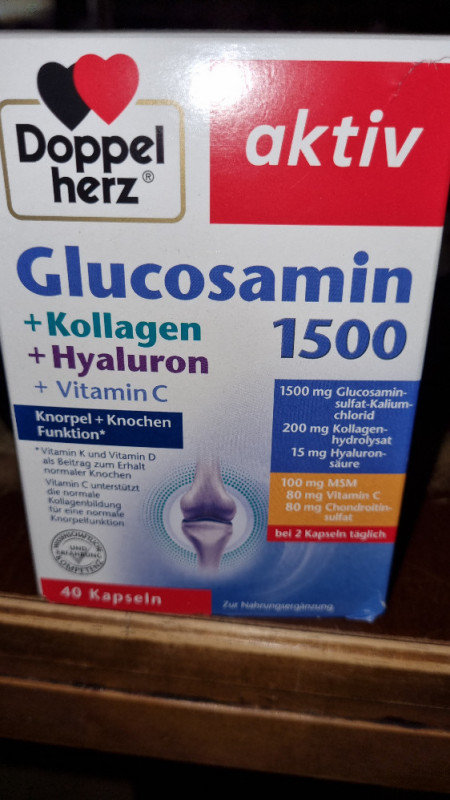Doppelherz Glucosamin, + kollagen+ Hyaluron + vitamin c von flys | Hochgeladen von: flyst