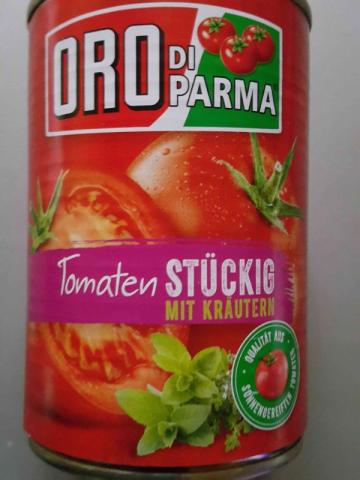 Oro di Parma Tomaten,  stückig mit Kräutern | Hochgeladen von: Phobie