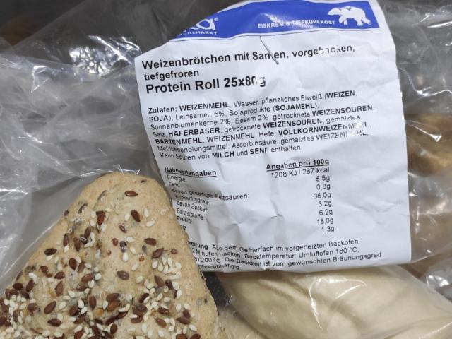 Weizenbrötchen mit Samen Protein Roll von katti519 | Hochgeladen von: katti519