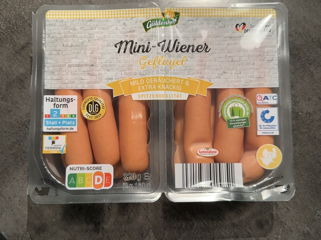 Mini-Wiener Geflügel Aldi Süd, Güldenhof von Dori270780 | Hochgeladen von: Dori270780