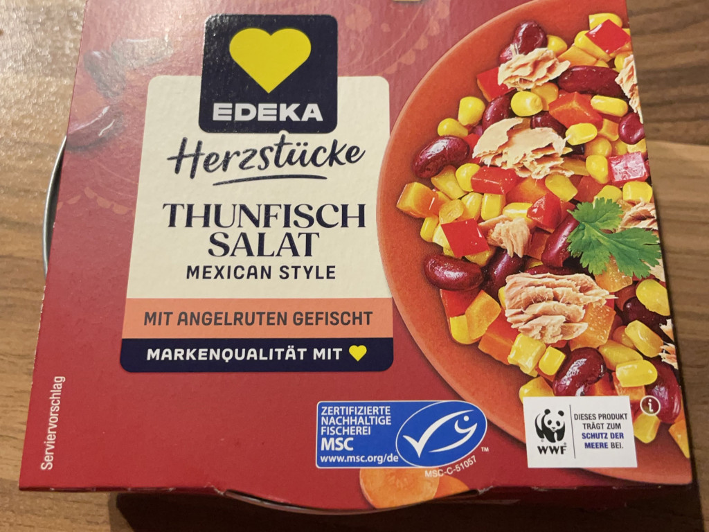 Edeka Thunfisch Salat Mexican Style, Herzstücke von anbr | Hochgeladen von: anbr Edeka Thunfisch Salat Mexican Style, Herzstücke von anbr | Hochgeladen von: anbr