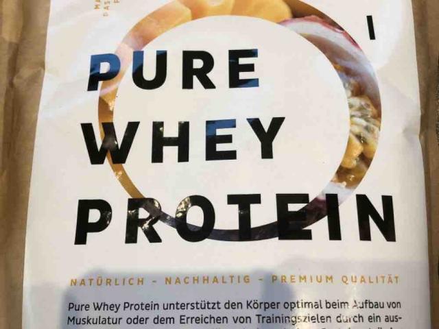 Pure Whey Protein, Mango von uwesauer | Hochgeladen von: uwesauer