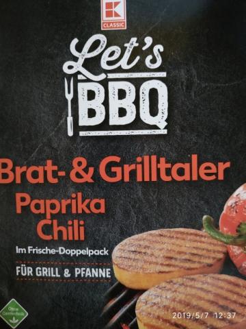 lets Barbecue brat und grilltaler, Paprika Chili von zeitlercla | Hochgeladen von: zeitlerclaudia765