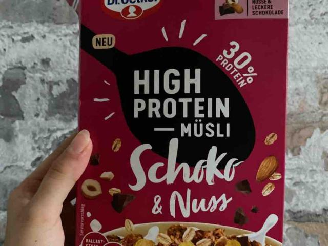 High Protein Müsli, with milk 0,1% by Nastasja | Uploaded by: Nastasja