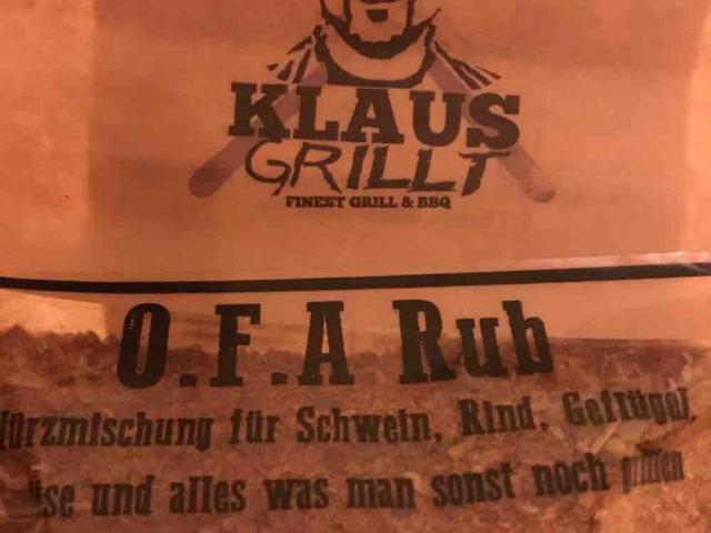 O.F.A. Rub, One For All von Robbe70 | Hochgeladen von: Robbe70