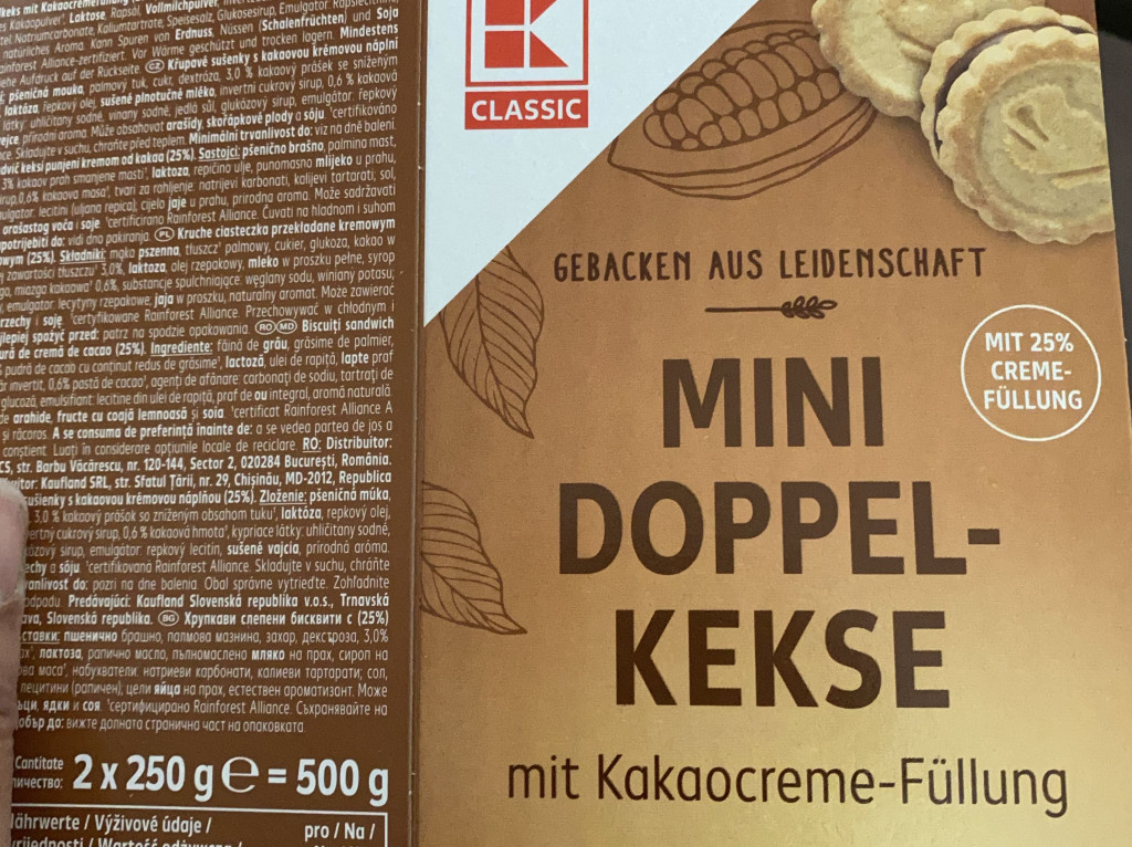 Mini Doppelkekse mit Kakaocreme-Füllung, 25 von jurallbitt | Hochgeladen von: jurallbitt Mini Doppelkekse mit Kakaocreme-Füllung, 25 von jurallbitt | Hochgeladen von: jurallbitt