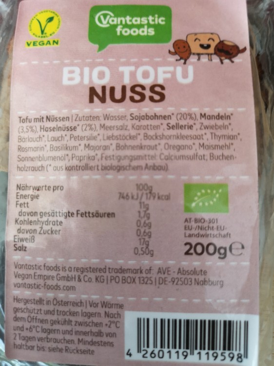 Bio Tofu Mandel-Nuss, vegan von annih98 | Hochgeladen von: annih98