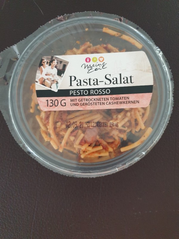 Pasta-Salat Pesto Rostock, Mit getrockneten Tomaten und geröstet | Hochgeladen von: gismo2002