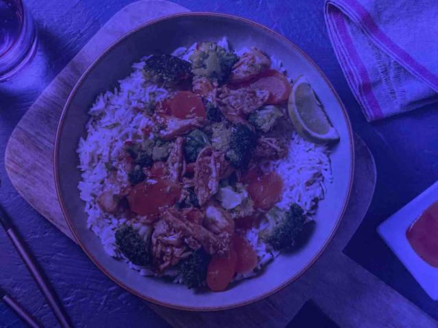 HelloFresh Reisbowl mit Pulled Chicken Hoisin von kristinabitner | Hochgeladen von: kristinabitner