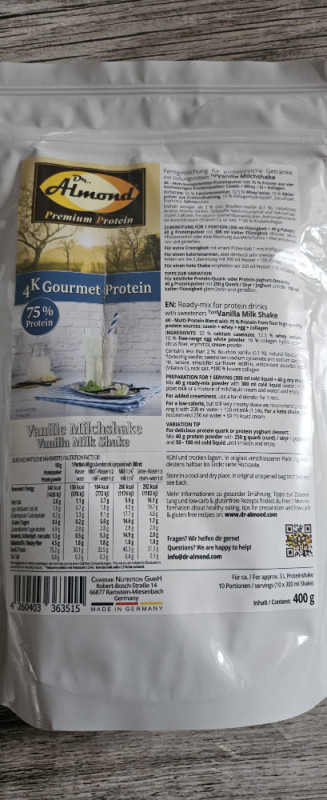 4K Gourmet Protein Vanille Milchshake von cofe | Hochgeladen von: cofe