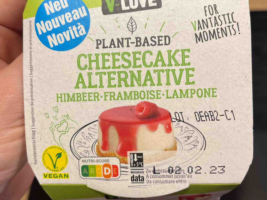 plant-based Cheesecake Alternative Himbeer von stirnimannnina914 | Hochgeladen von: stirnimannnina9149