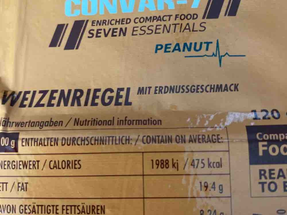 Convar-7, mit Erdnussgeschmack von manufa | Hochgeladen von: manufa