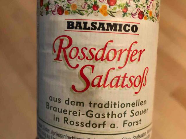 Rossdorfer Salatsoße, Balsamico von Dudester | Hochgeladen von: Dudester