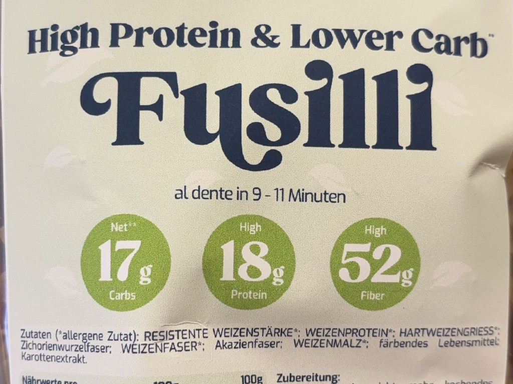 Locawo High Protein & Low Carb Fussilli (gekocht) von Lau212 | Hochgeladen von: Lau212