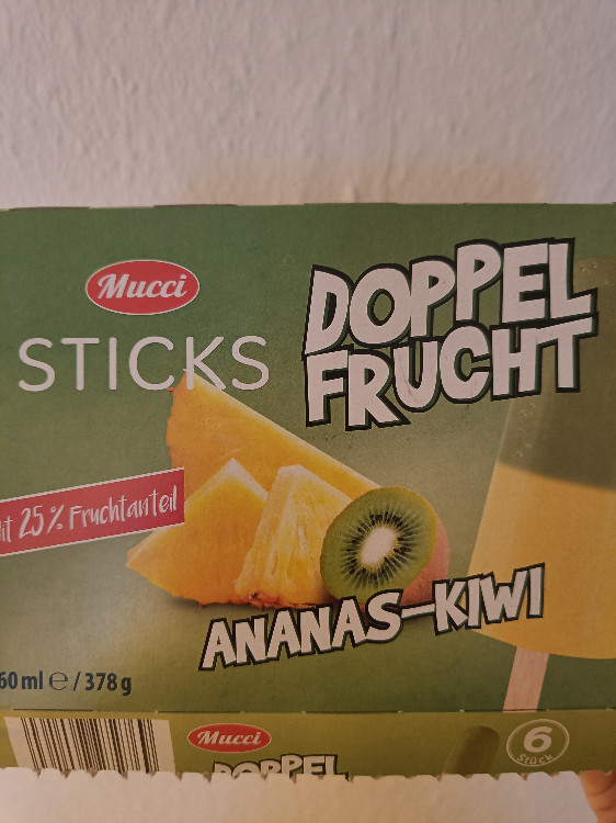 Doppelfrucht Sticks, Ananas-Kiwi von alenagoetz1010 | Hochgeladen von: alenagoetz1010