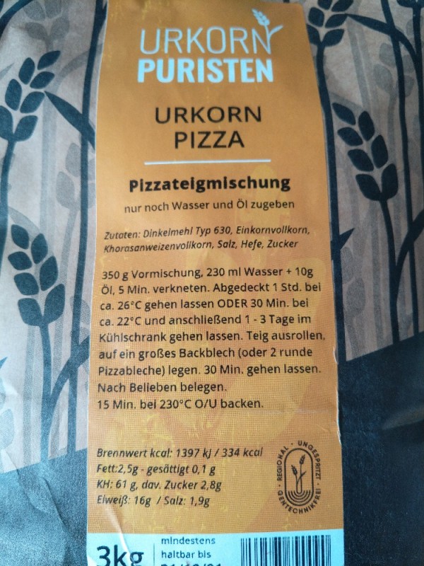 Urkornpizza Pizzateigmischung von knightsaber | Hochgeladen von: knightsaber