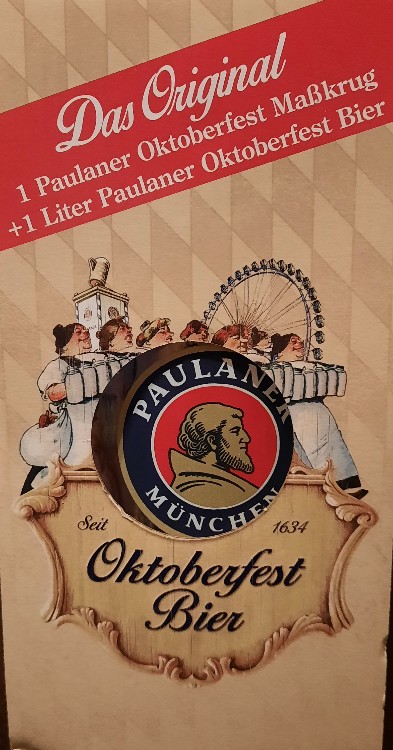 Paulaner Oktoberfest Bier, Das Original seit 1634 von alka1777 | Hochgeladen von: alka1777