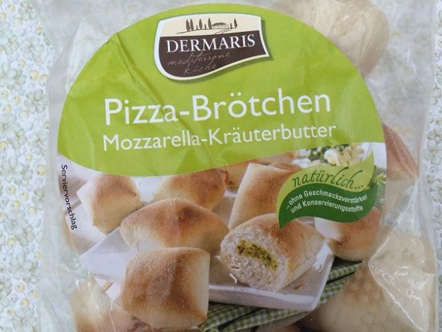 Dermaris Pizza-Brötchen Mozzarella-Kräuterbutter | Hochgeladen von: puscheline